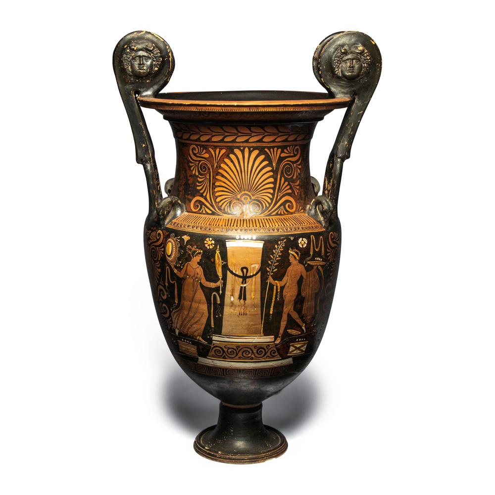 An Apulian Red-Figured Volute Krater