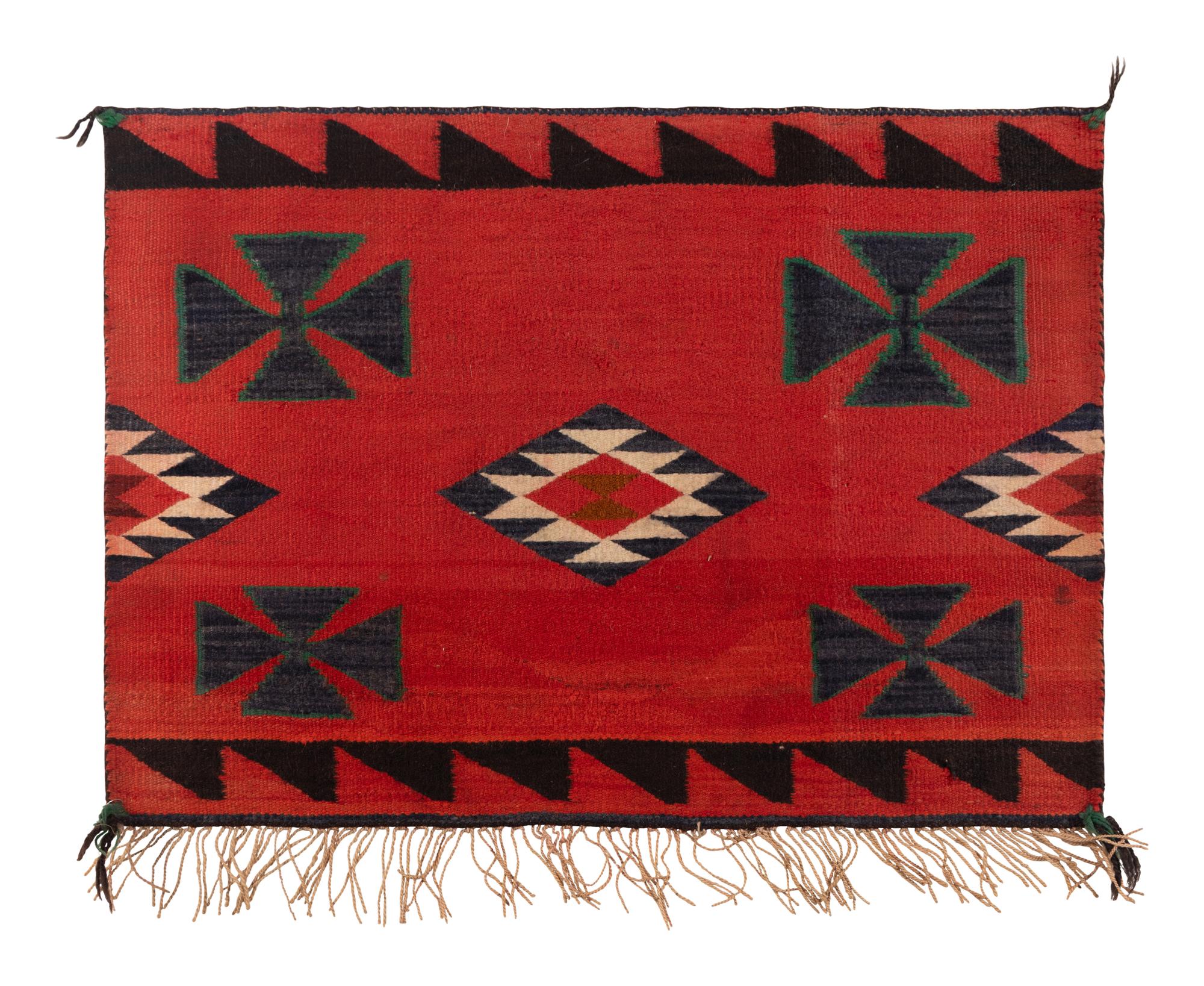 Navajo Single Saddle Blanket [Rug]