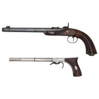 Lot of Two Percussion Pistols