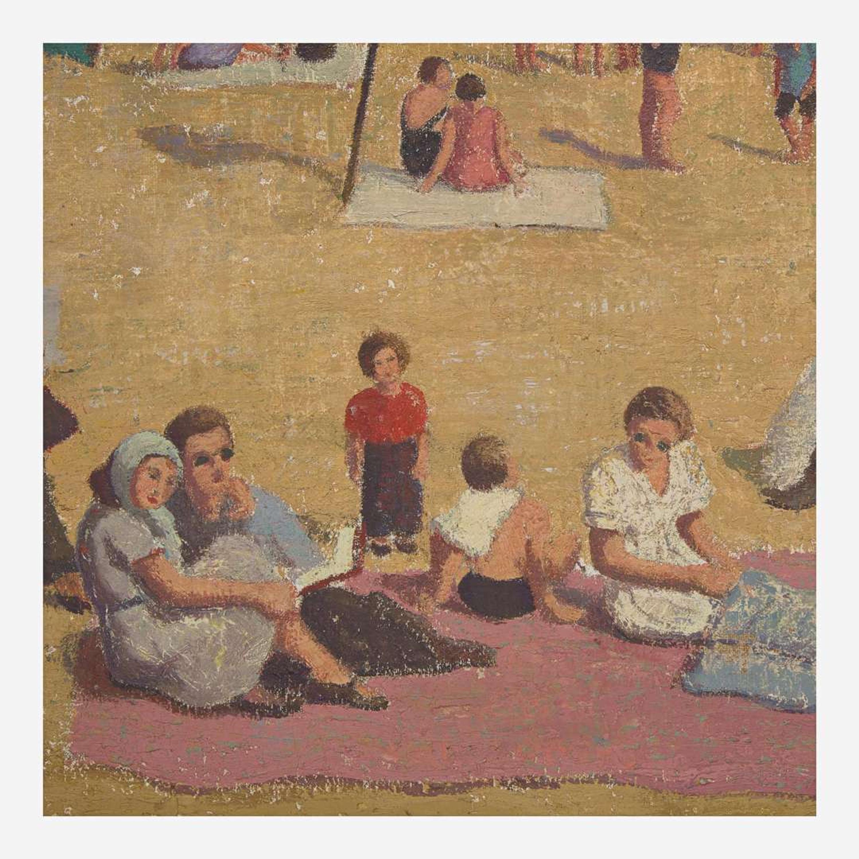 Emma Fordyce MacRae (American, 1887–1974) Beach