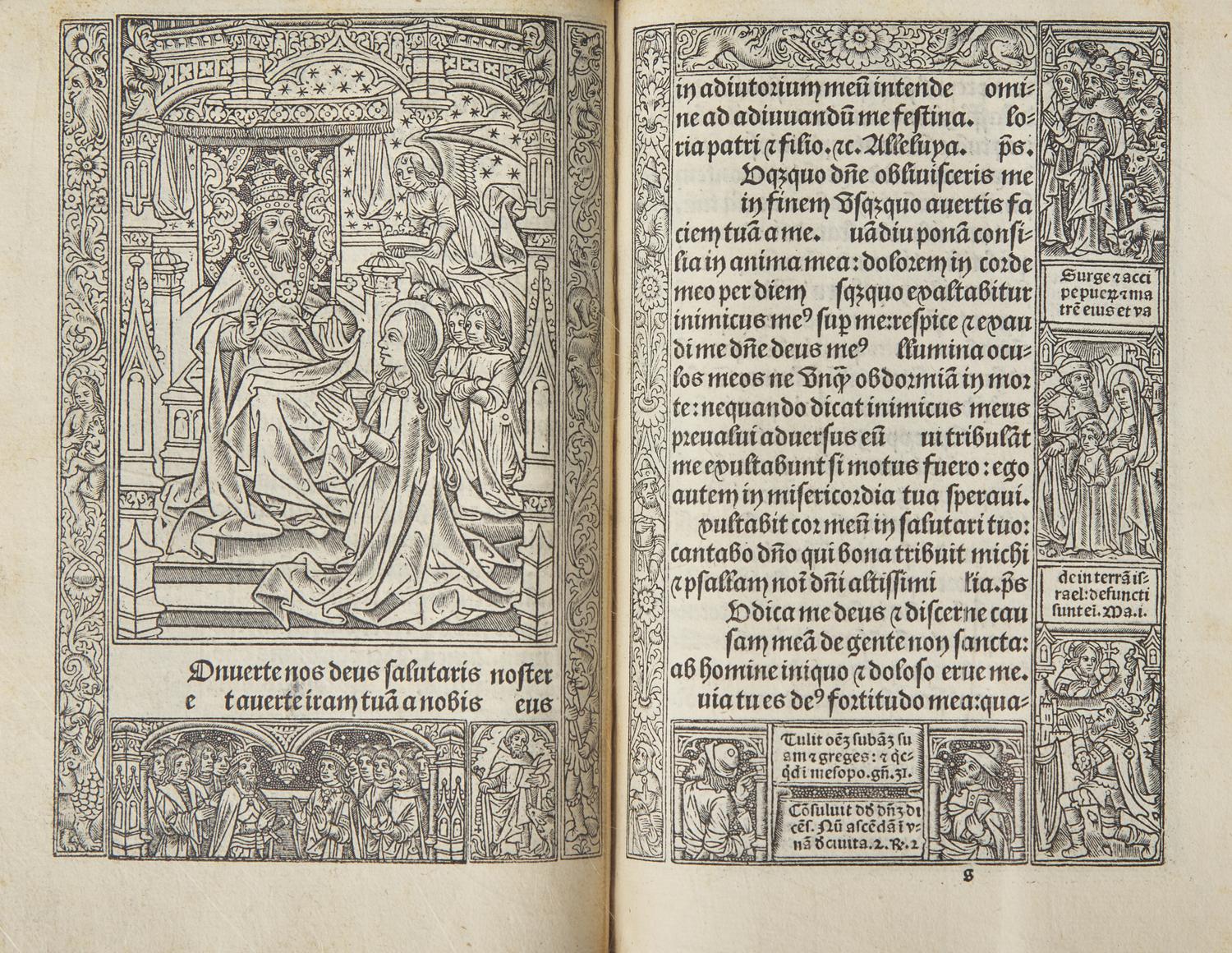 Kerver, Thielman: Printed Book of Hours, Use of Chalon-sur-Saône (Hore beate marie ad usum Cabilonesem ad longum cum plurimis orationibus)