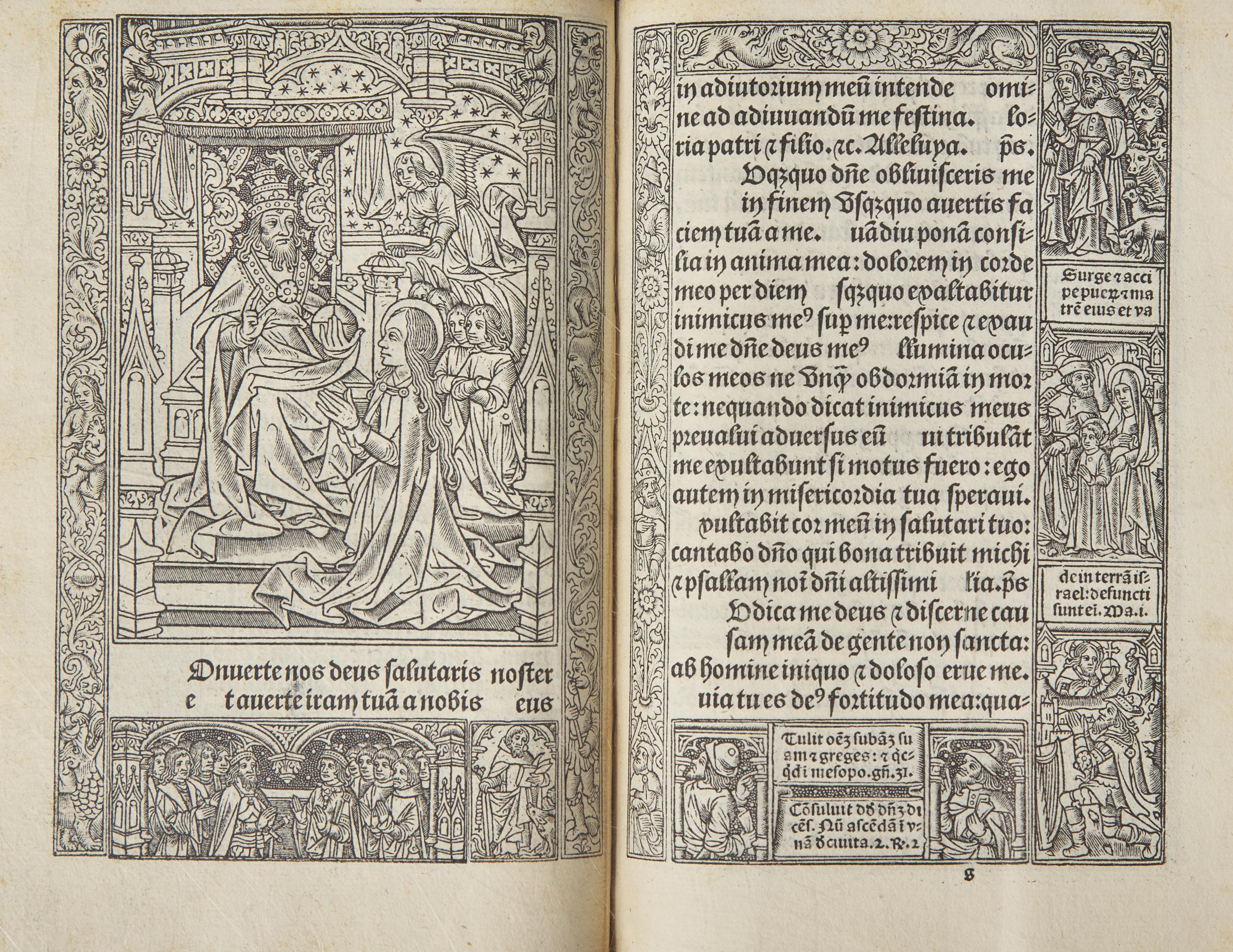 Kerver, Thielman: Printed Book of Hours, Use of Chalon-sur-Saône (Hore beate marie ad usum Cabilonesem ad longum cum plurimis orationibus)