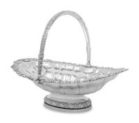 A Paul Storr George IV Silver Cake Basket