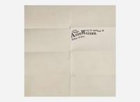 [Art] [Warhol, Andy]: Printed Invitation to the “Flowers” Show at Leo Castelli