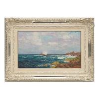 Maxime Maufra (French, 1861-1918) — La Mer Bleue, Quiberon , 1903