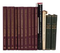 [EARLY PHOTOGRAPHY]. 36 works involving the history of photography, including periodicals.