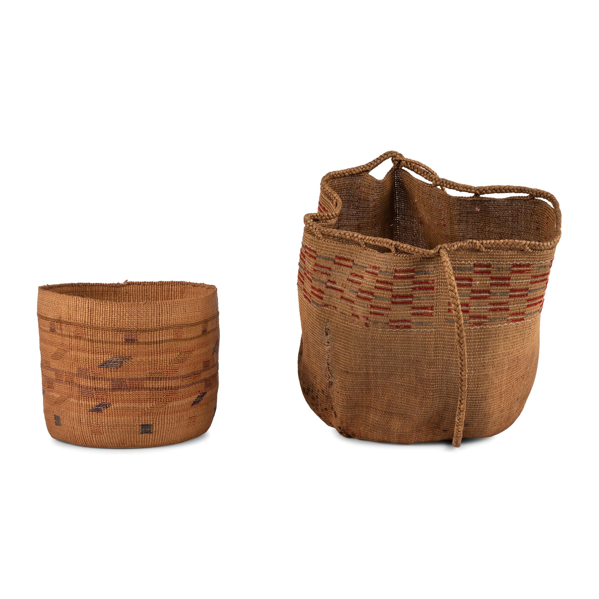 Aleut and Tlingit Baskets