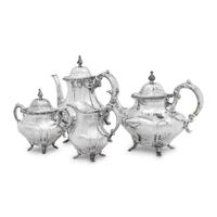 An American Silver Four-Piece Tea and Coffee Service