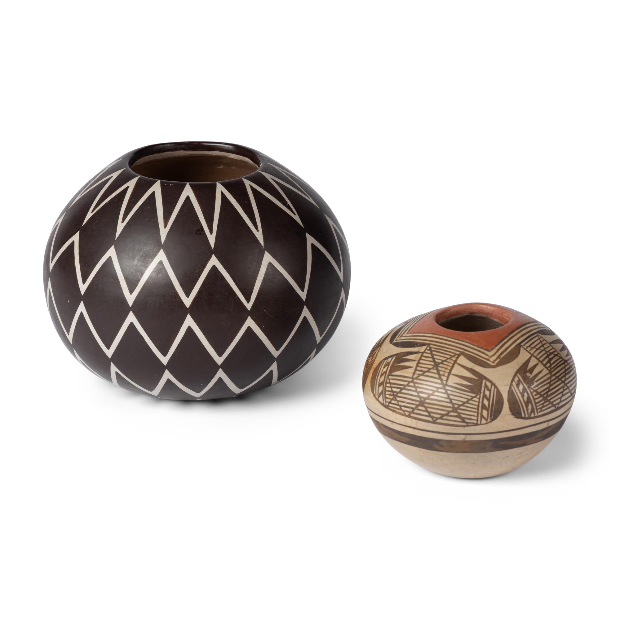 Hopi Pottery Jars