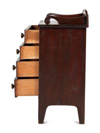 A Classical Grain Painted Pine Chest of Drawers