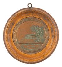 Two Mount Vernon Souvenir Plaques