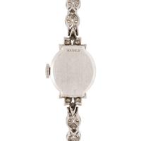 H.W. BEATTIE & SONS, WHITE GOLD AND DIAMOND WATCH