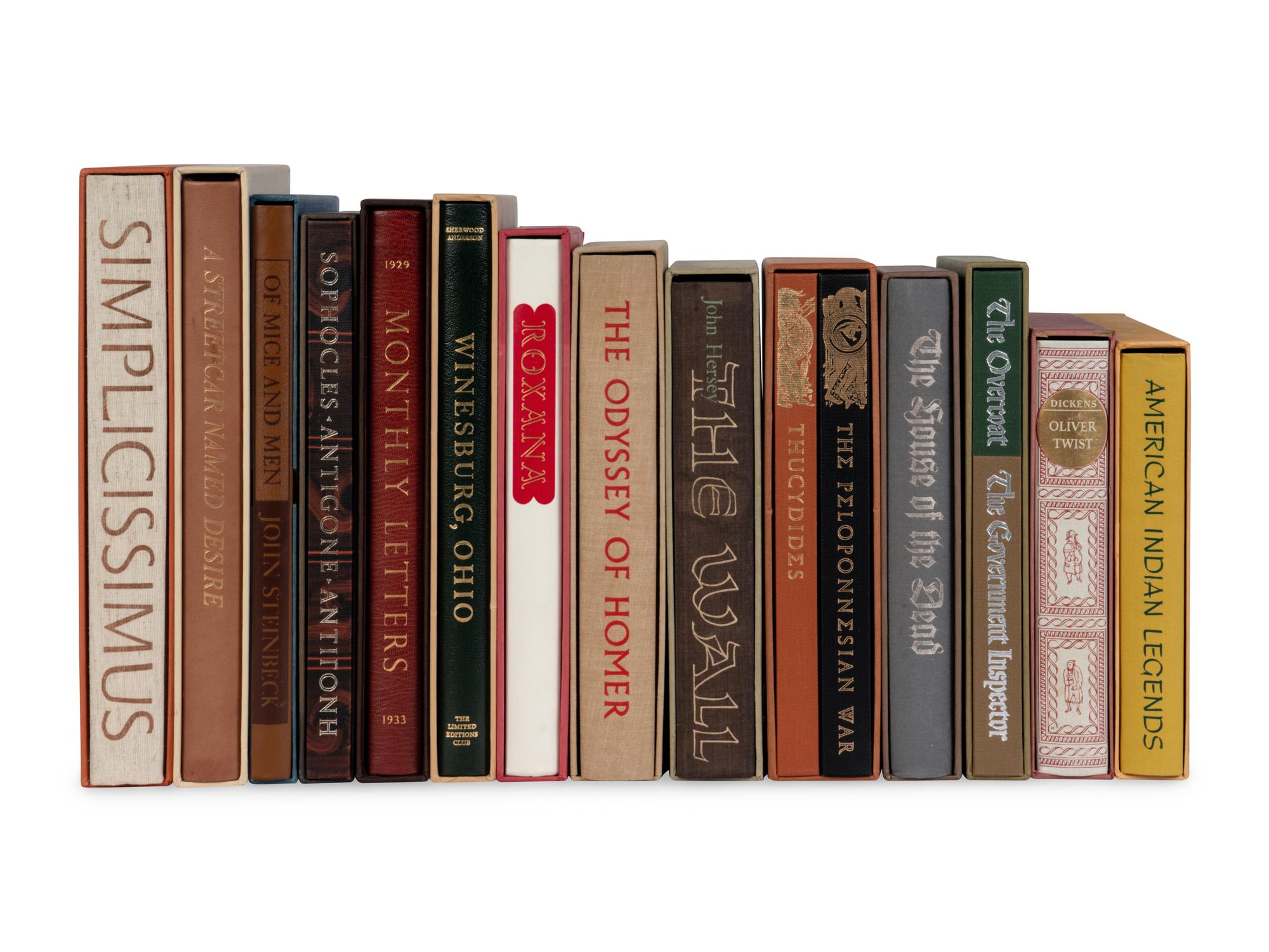 [LIMITED EDITIONS CLUB]. A group of 162 works, including: