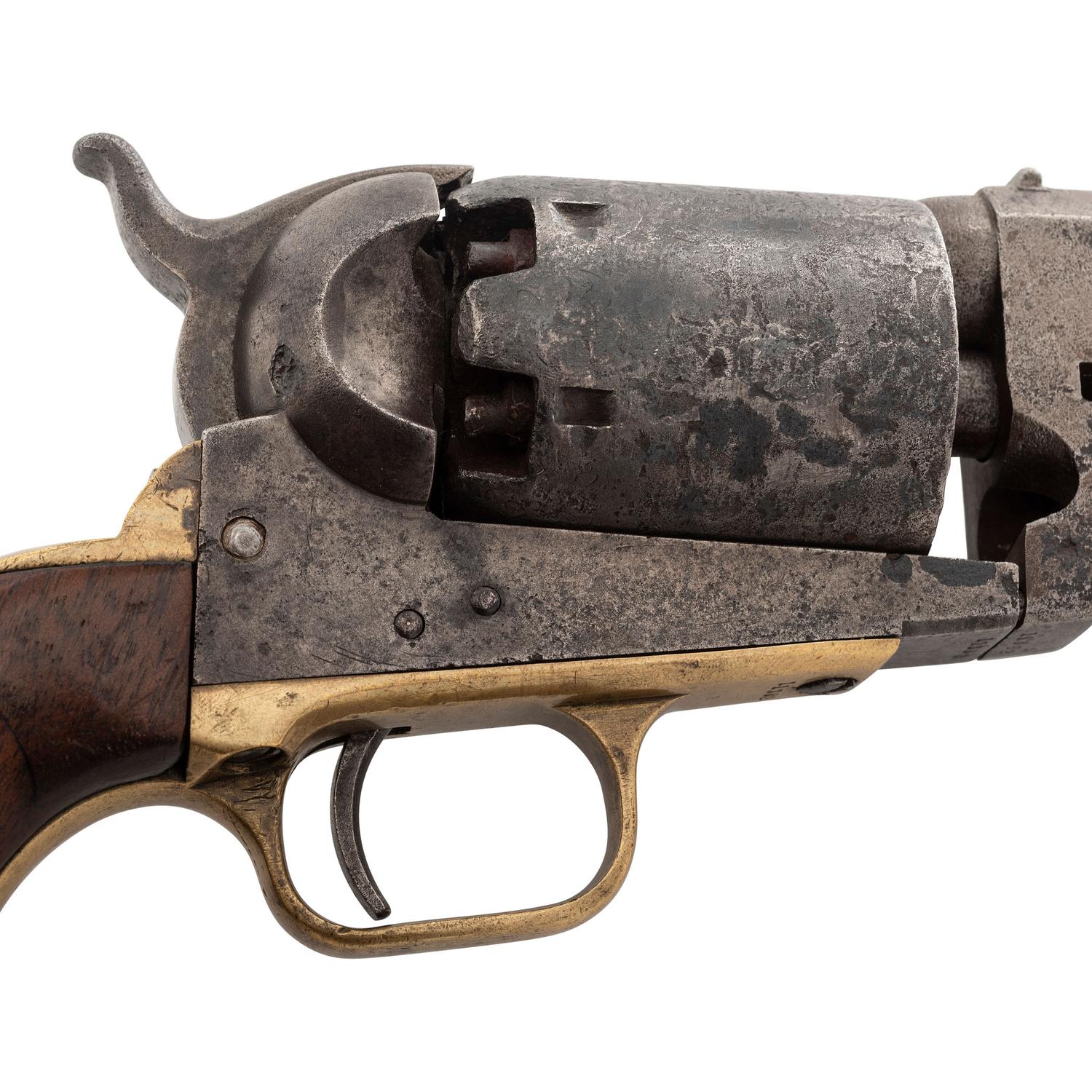 Colt 3rd Model Dragoon Inscribed to Colt's Mexico City Agent David K Torrey