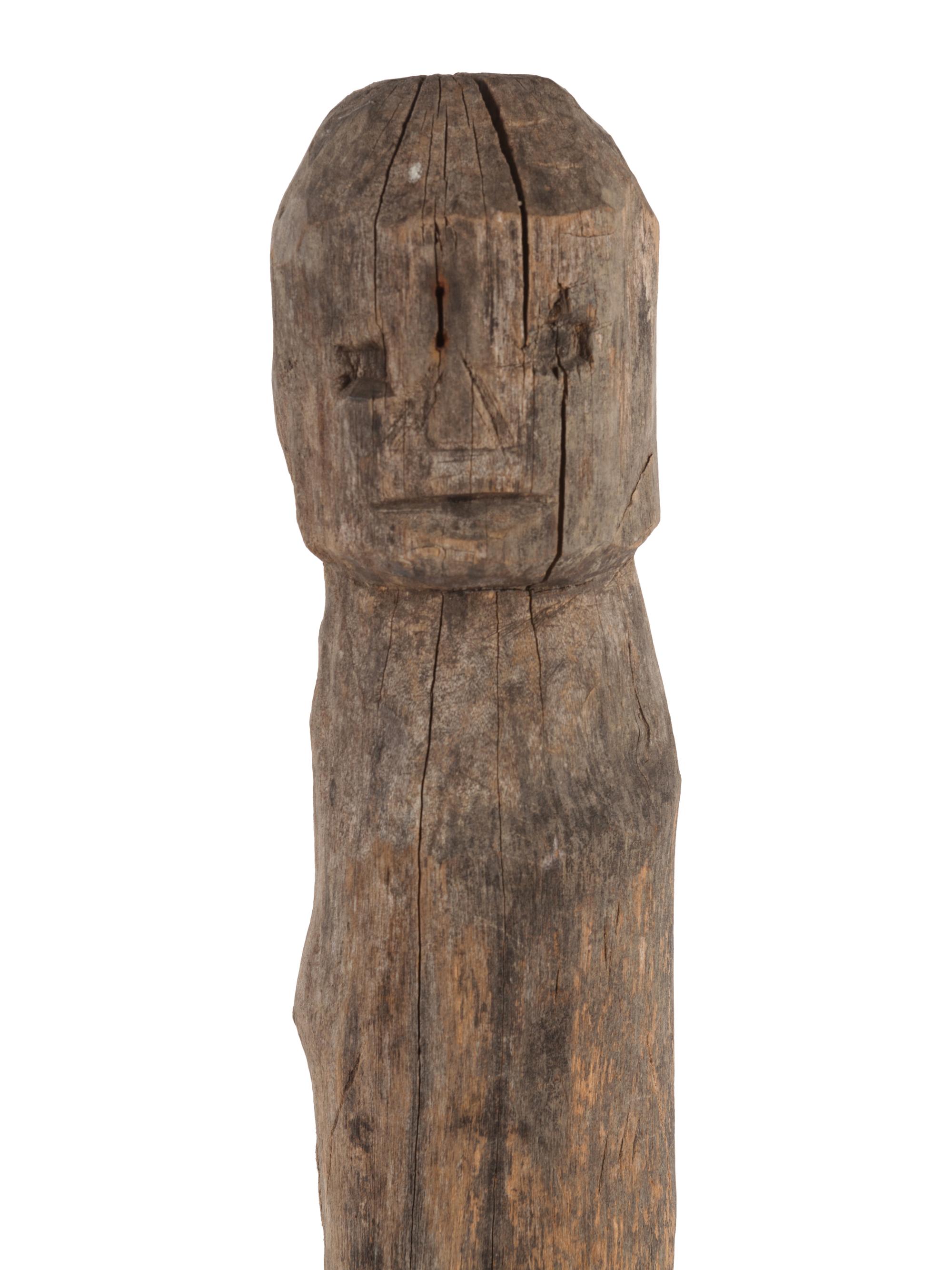 An African Carved Wood Sculpture