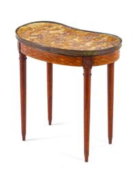 A Louis XVI Style Reniform Table