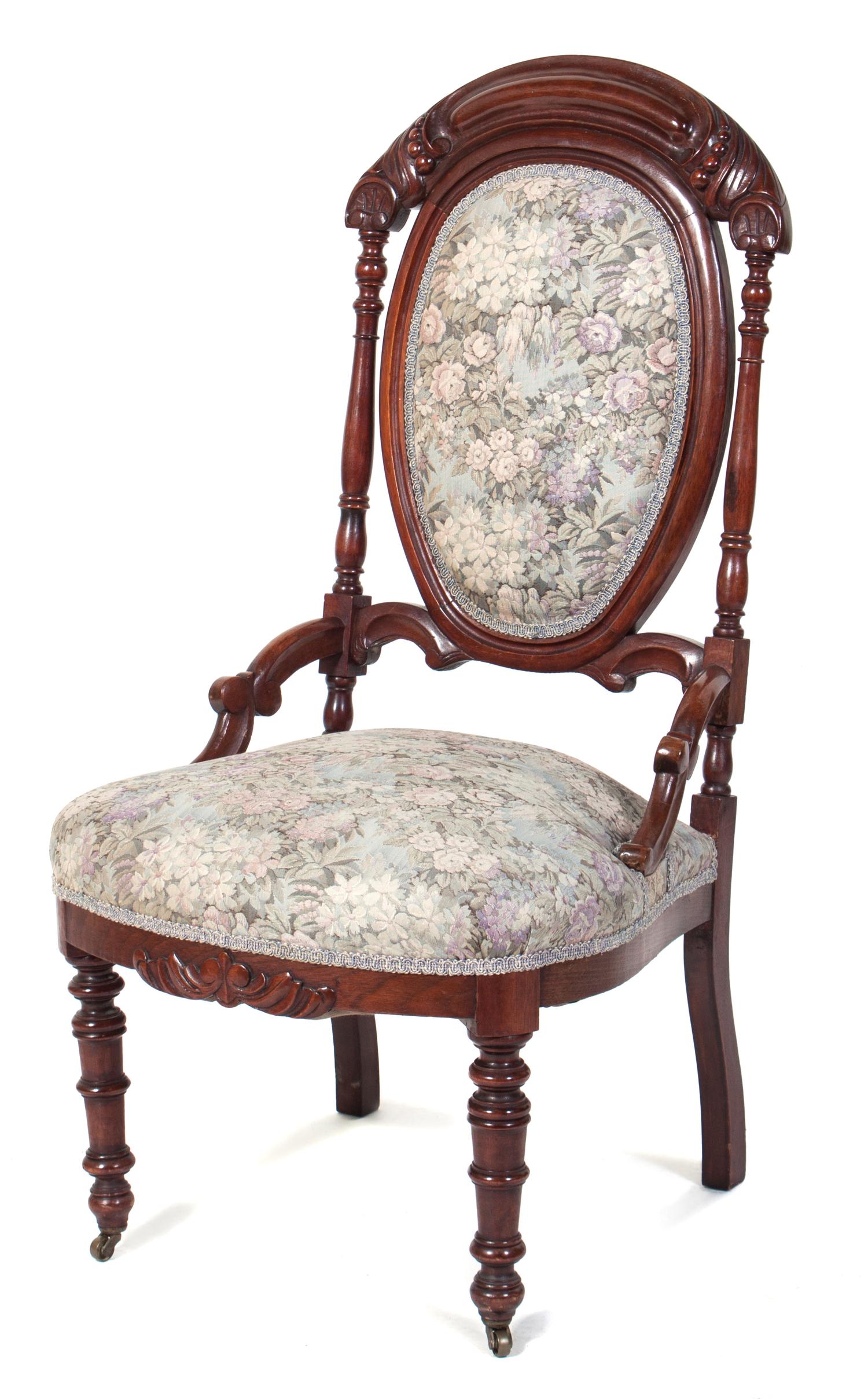 A Side Chair Height 38 1/2 inches.
