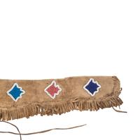 Prairie Beaded Hide Rifle Scabbard