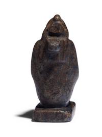 An Egyptian Lapis Lazuli Maat Amulet
