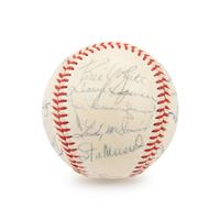 A 1961 St. Louis Cardinals Team Signed Autograph Baseball (Beckett Authentication Services)