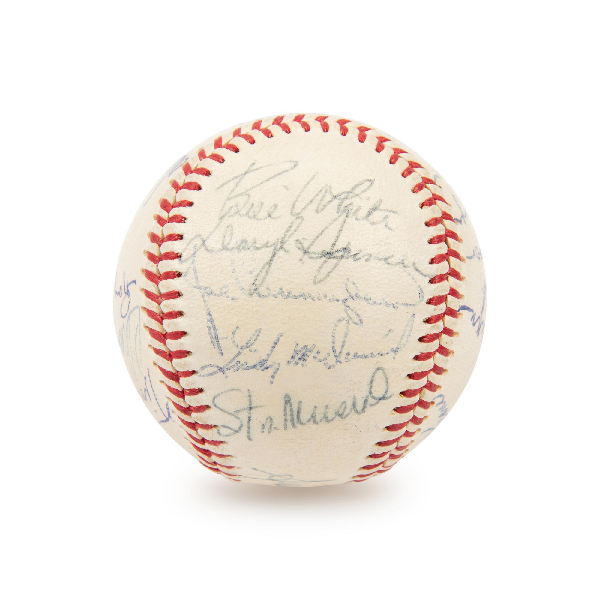 A 1961 St. Louis Cardinals Team Signed Autograph Baseball (Beckett Authentication Services)