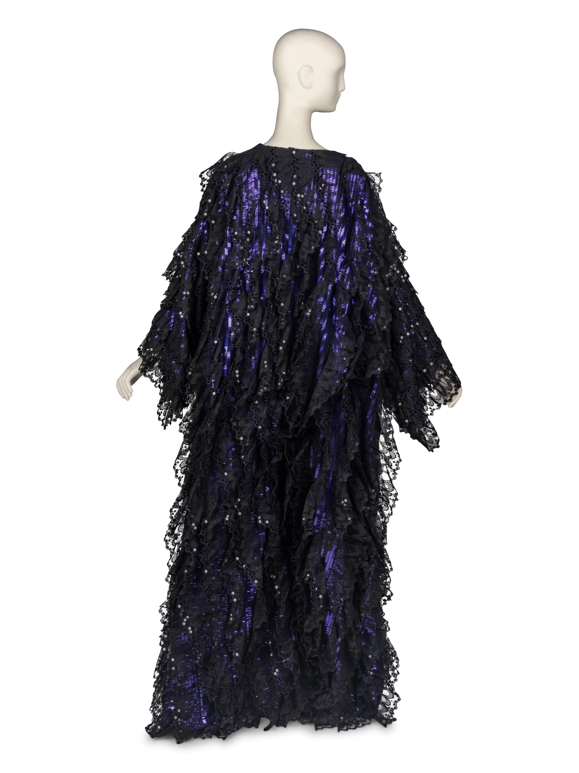 Haute Couture Coat, Attributed to Paco Rabanne, 1989