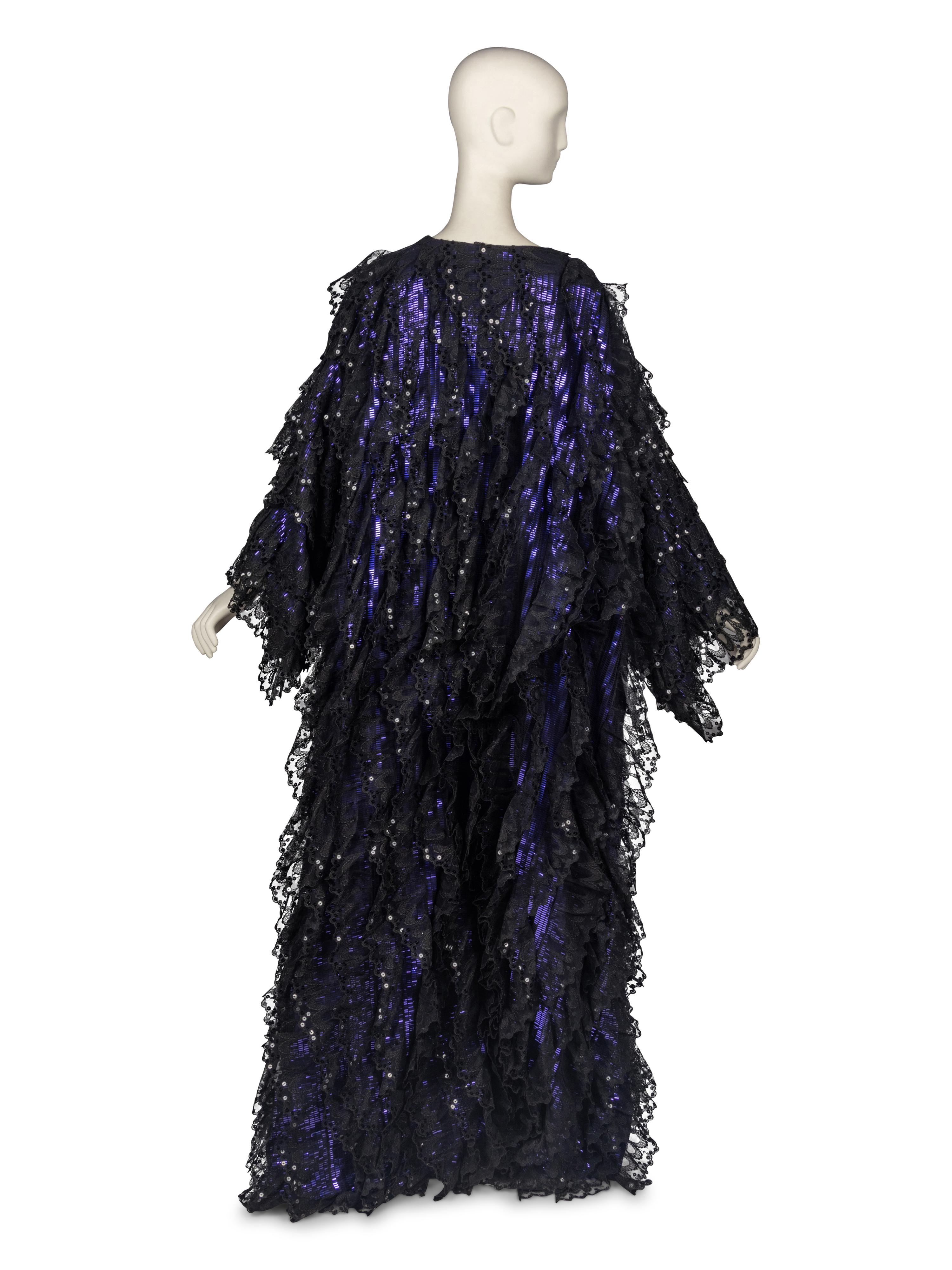 Haute Couture Coat, Attributed to Paco Rabanne, 1989