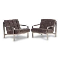 Cy Mann (American, 1928-2009) — Pair of Lounge Chairs