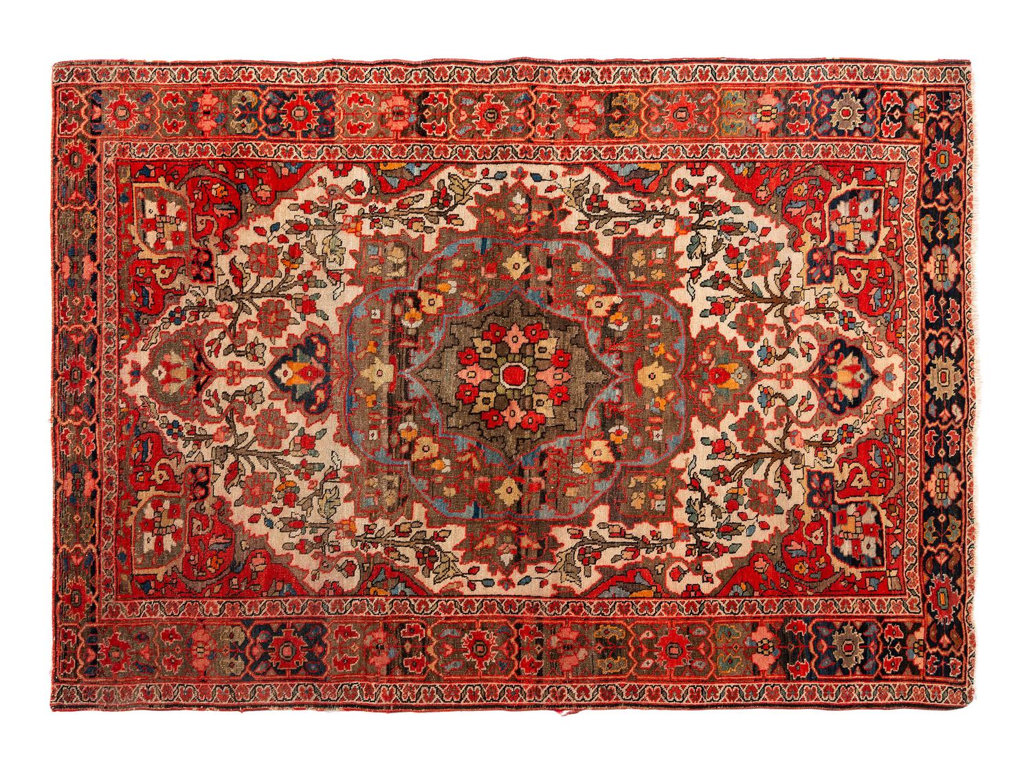 A Fereghan Sarouk Wool Rug