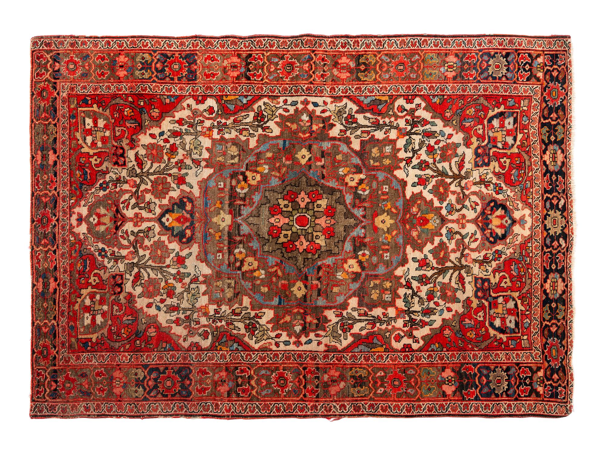 A Fereghan Sarouk Wool Rug