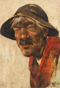 Willem van den Berg, (Dutch, 1886-1970), Portrait of a Man