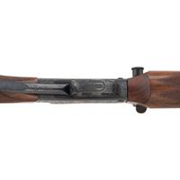 **C.C. Johnson Upgraded Engraved Martini Rifle in .218 Bee Improved with Unertl Scope