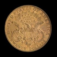 A United States 1884-CC Liberty Head $20 Gold Coin