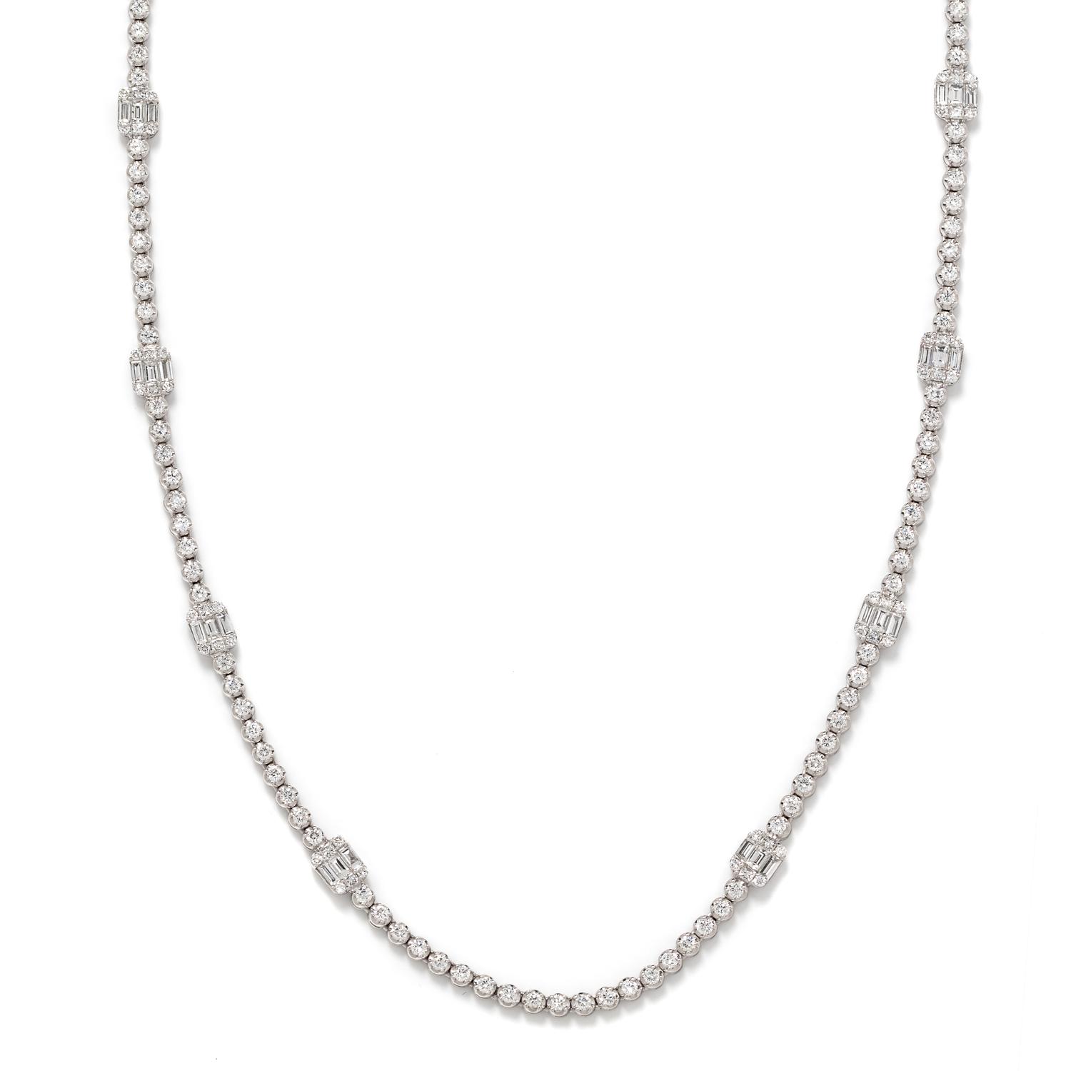 DIAMOND LONGCHAIN NECKLACE
