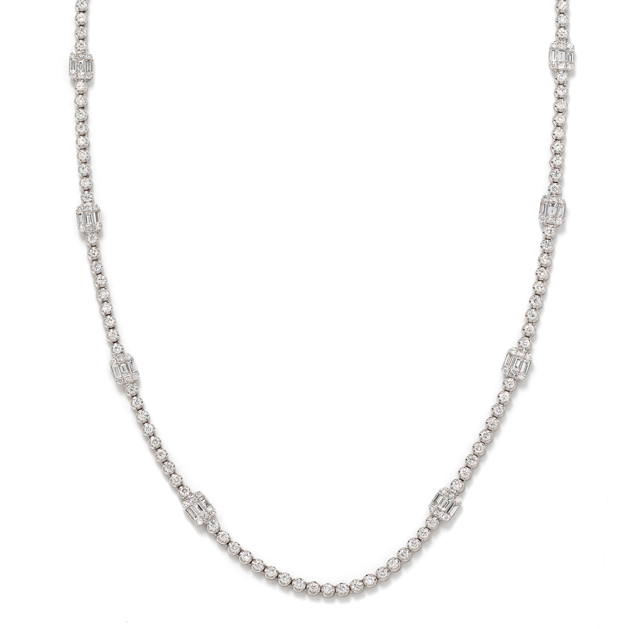 DIAMOND LONGCHAIN NECKLACE