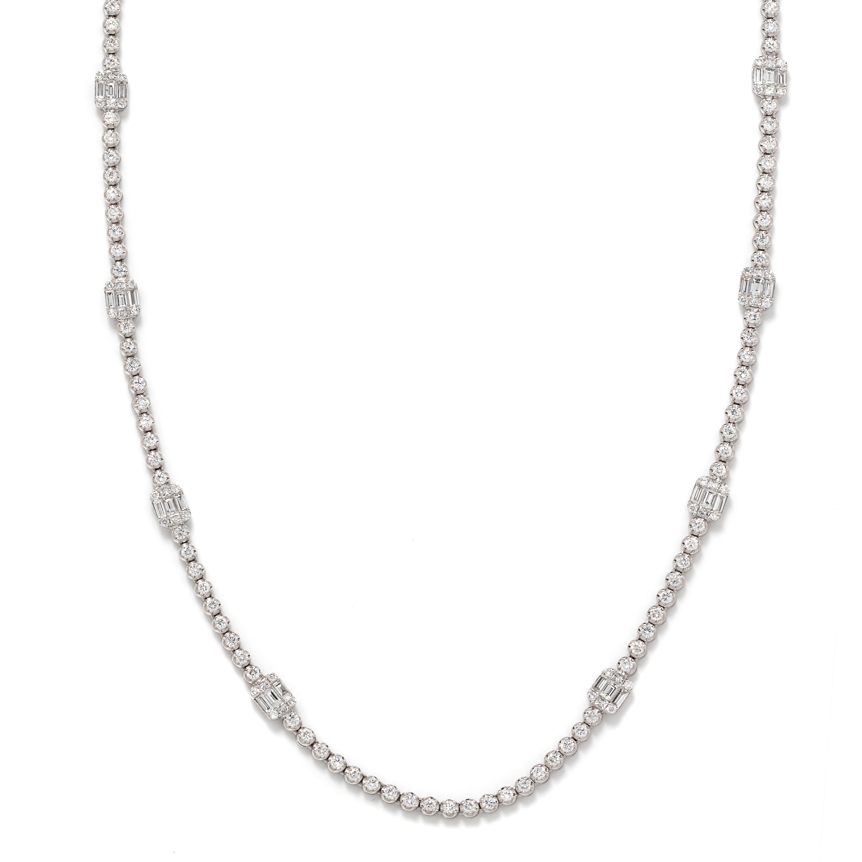 DIAMOND LONGCHAIN NECKLACE