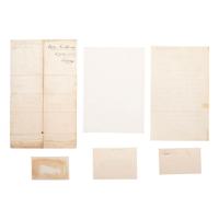 [AUTOGRAPHS & MANUSCRIPTS] -- [POLITICS].