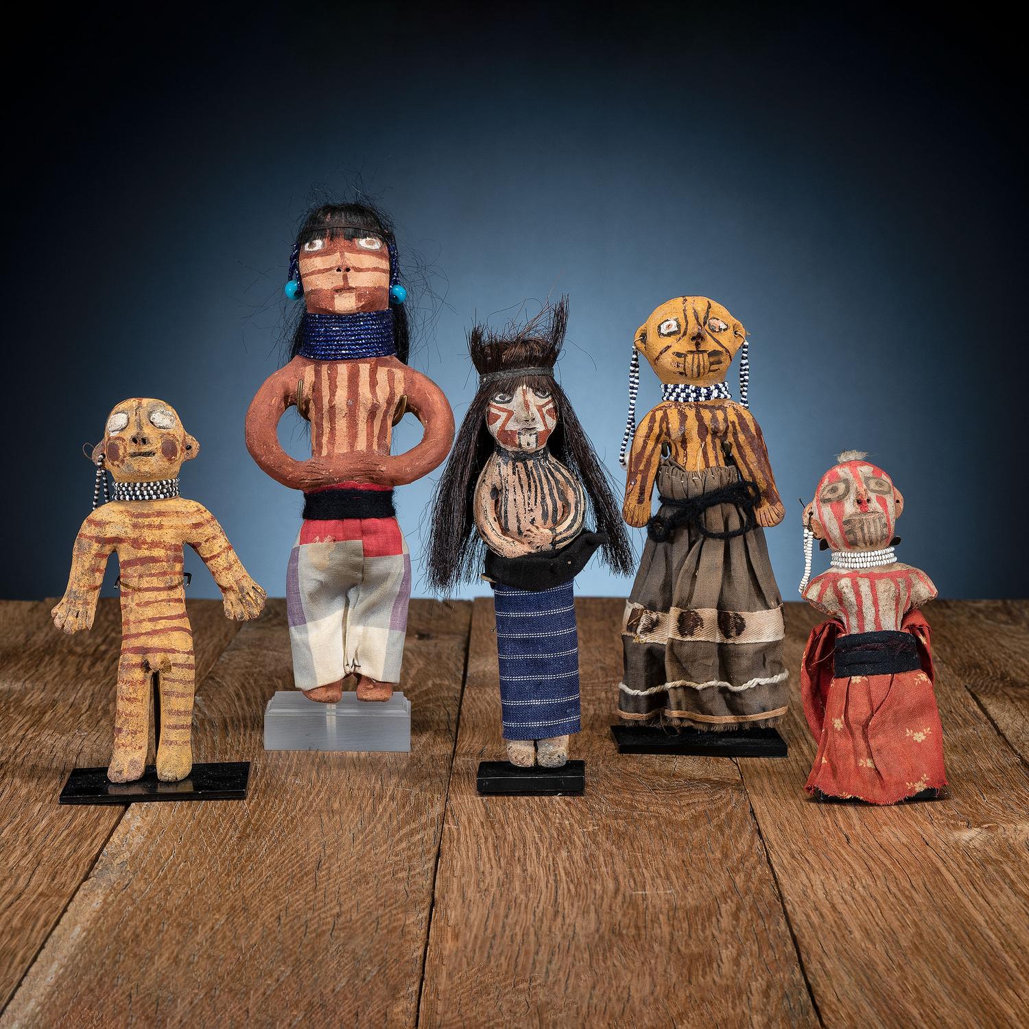 Mojave and Yuma Pottery Figures