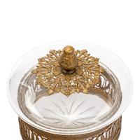 A Palais Royal Gilt Bronze Mounted Glass Bonbonnière