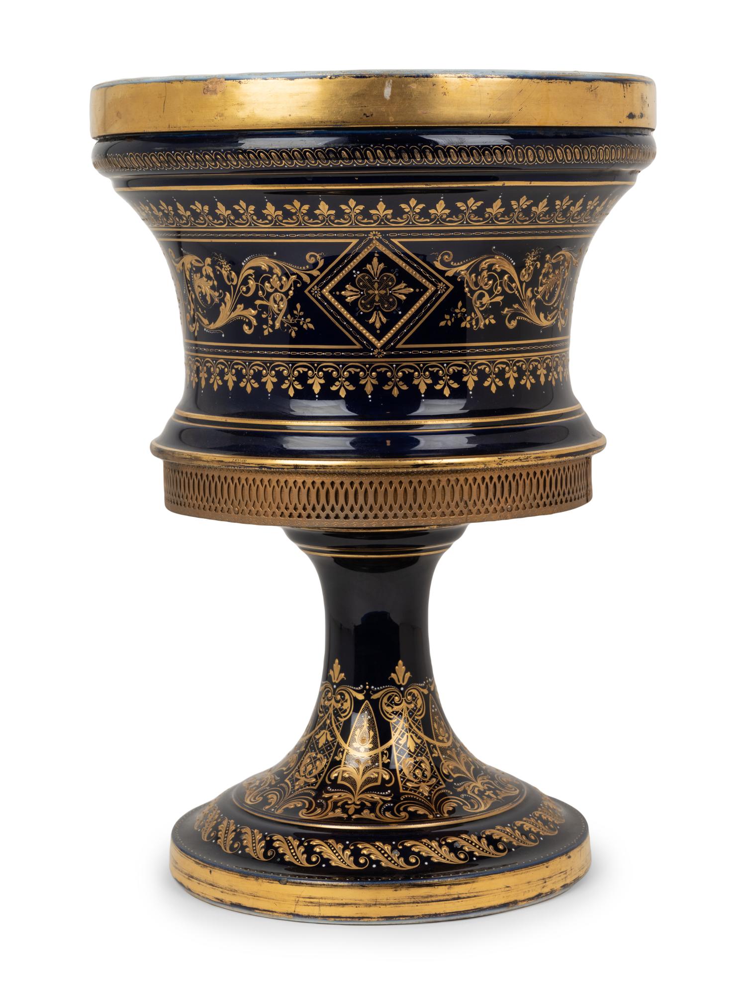 A Vienna Porcelain Urn