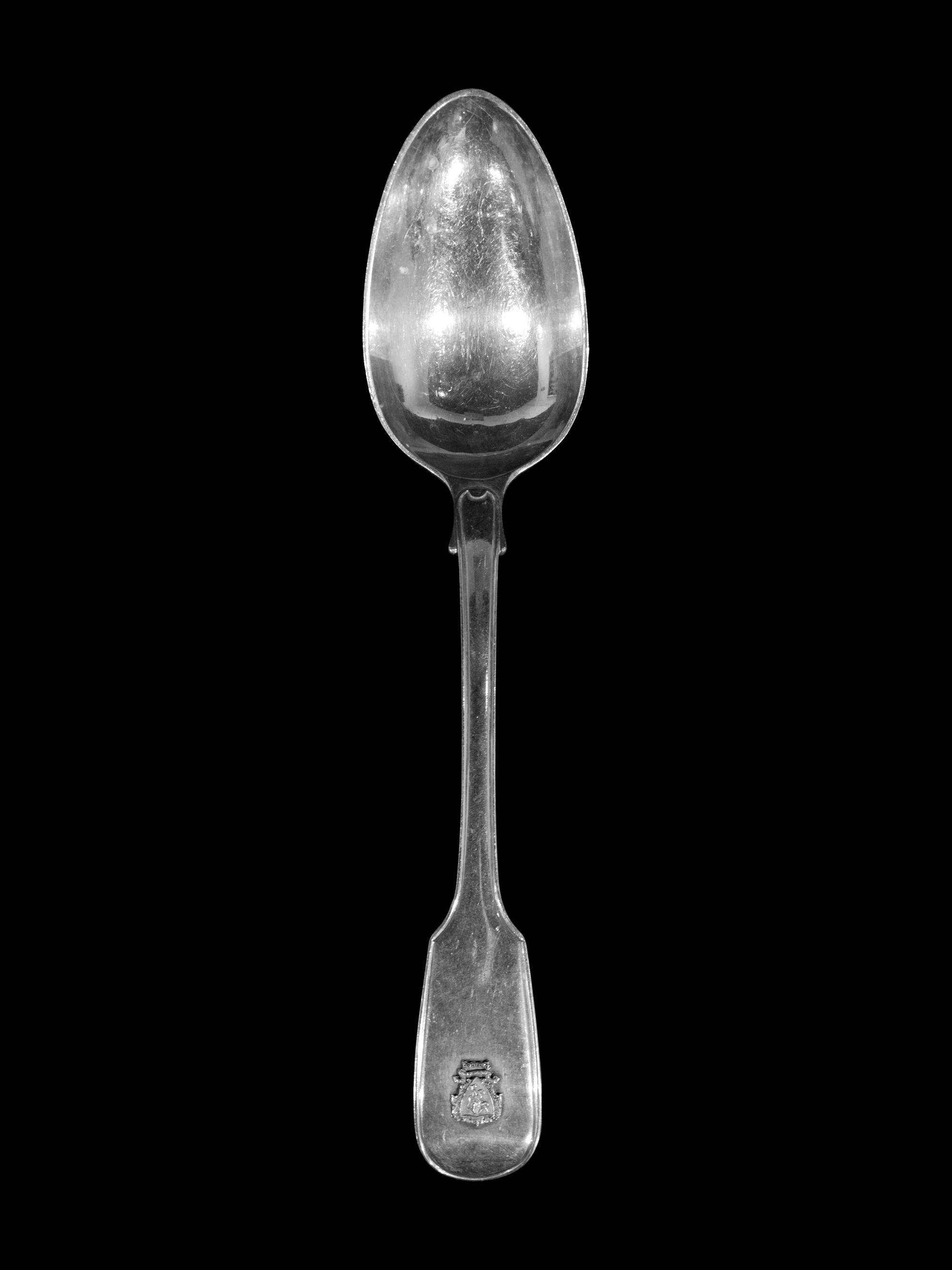 A Set of Six William IV Silver Serving Spoons
