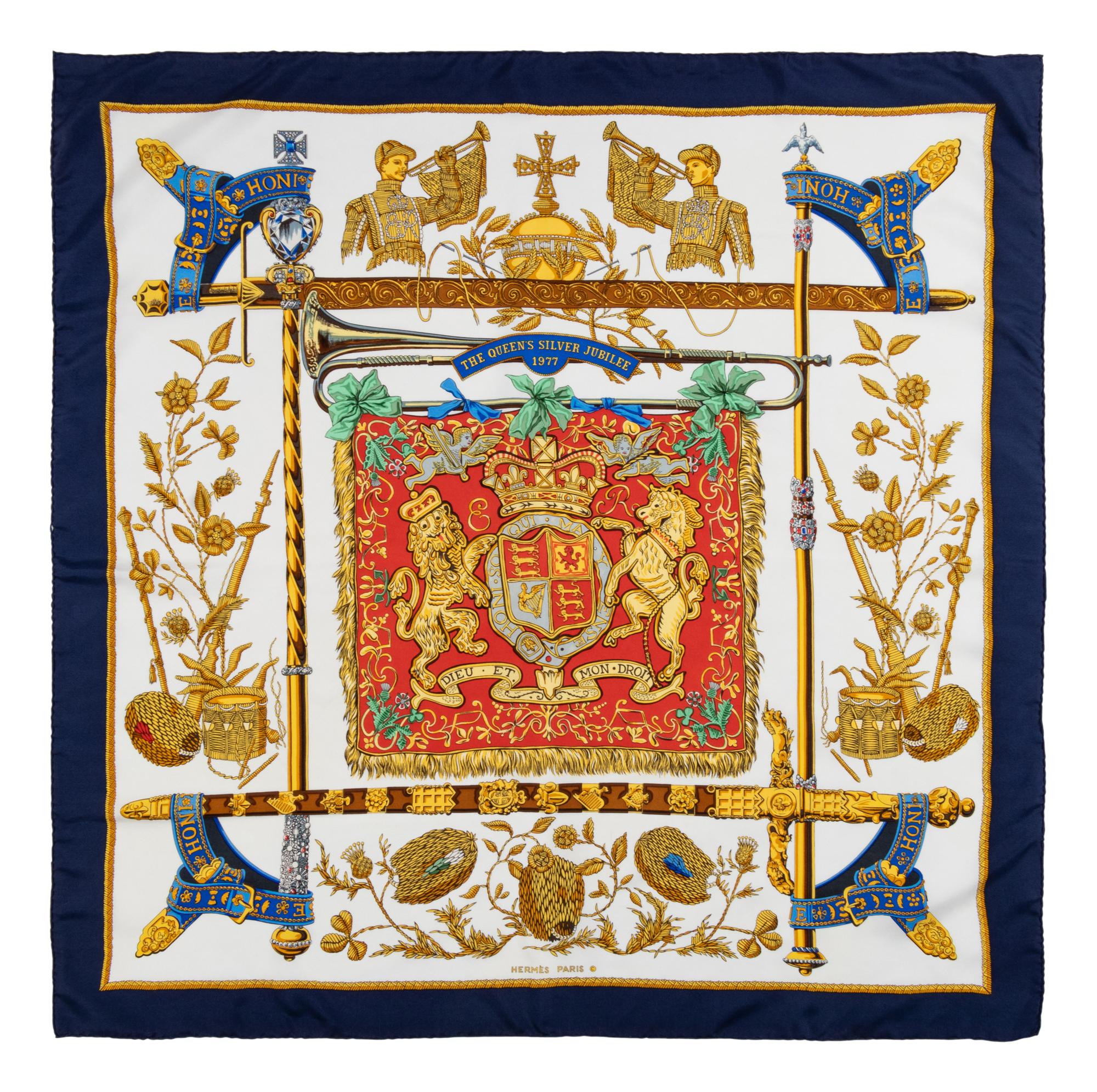 Three Hermès Scarves