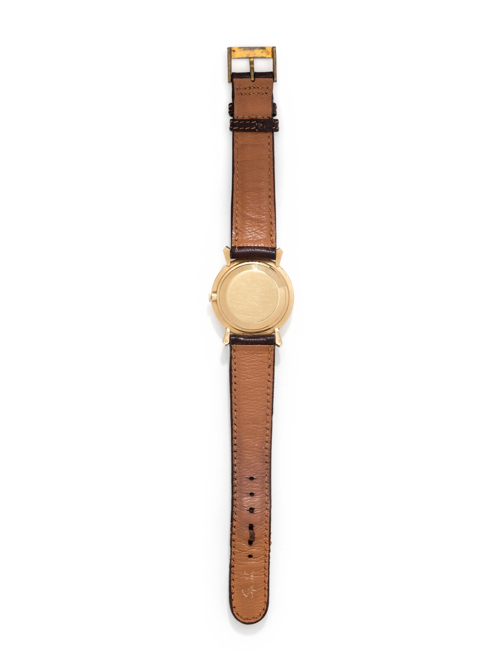 LeCOULTRE, 14K YELLOW GOLD REF. 182 'GALAXY MYSTERY' WRISTWATCH