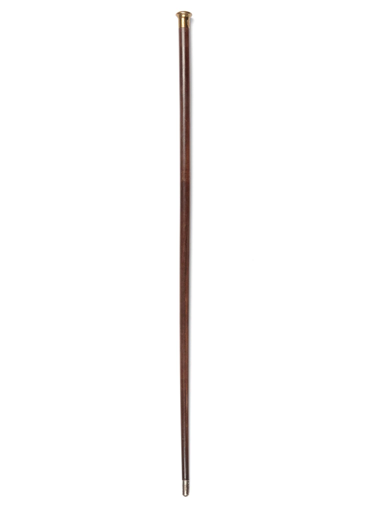 A Brass-Handled Presentation Walking Stick of American Civil War Interest