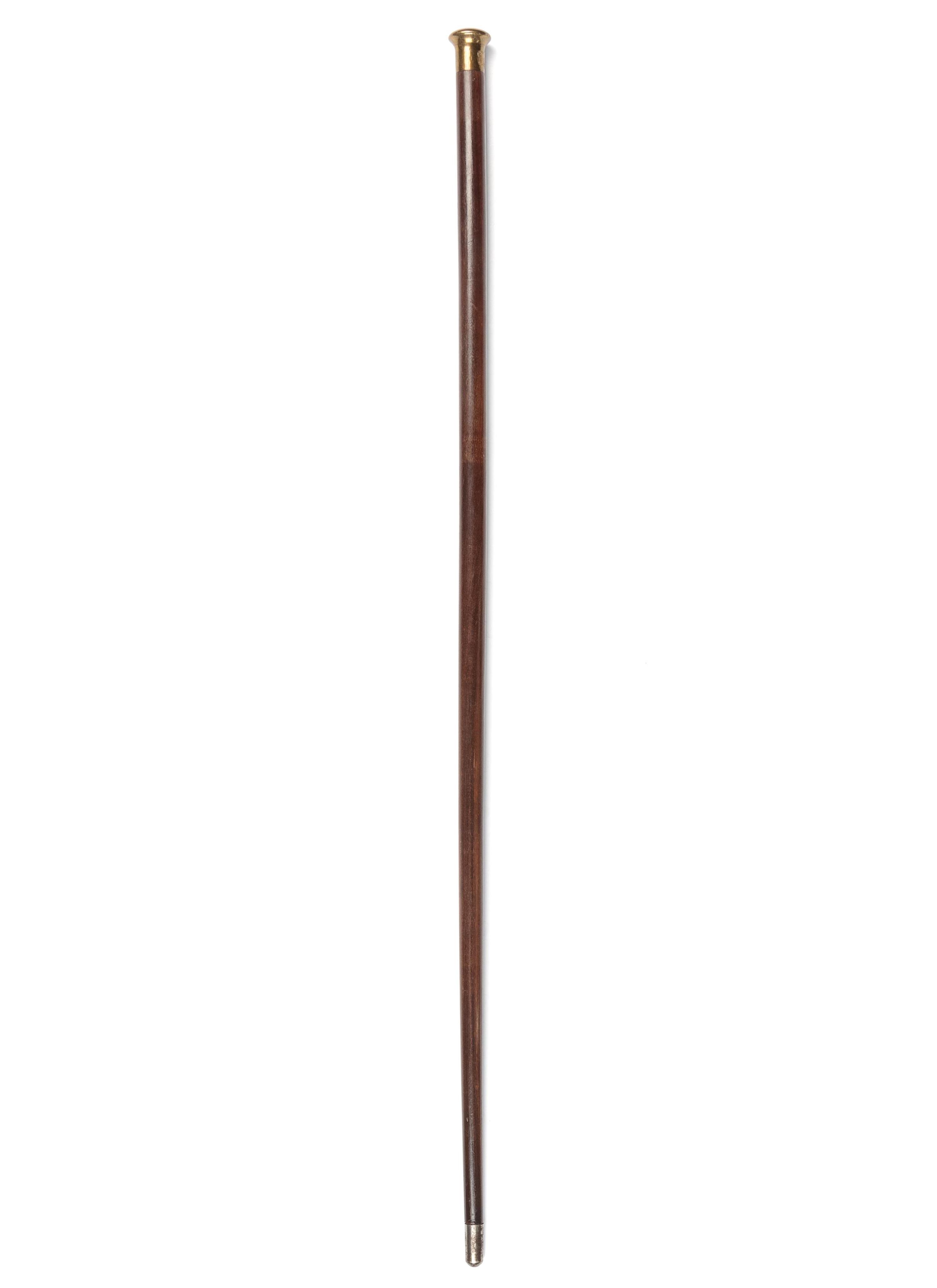 A Brass-Handled Presentation Walking Stick of American Civil War Interest