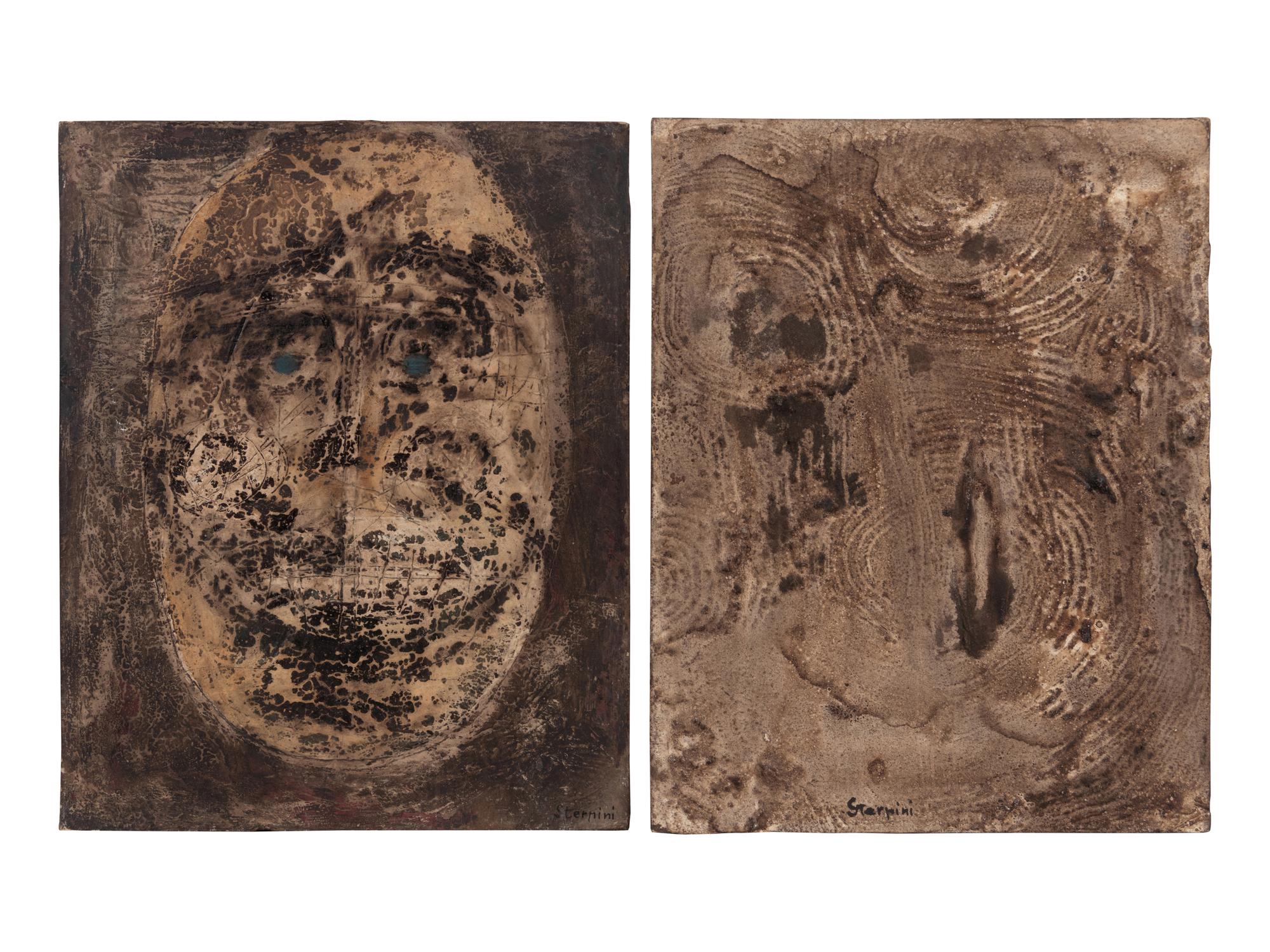 A Group of Four Works ( Als I2 , Als I3 , Testa di Uomo , and Il Bel Poeta) , 1959-60