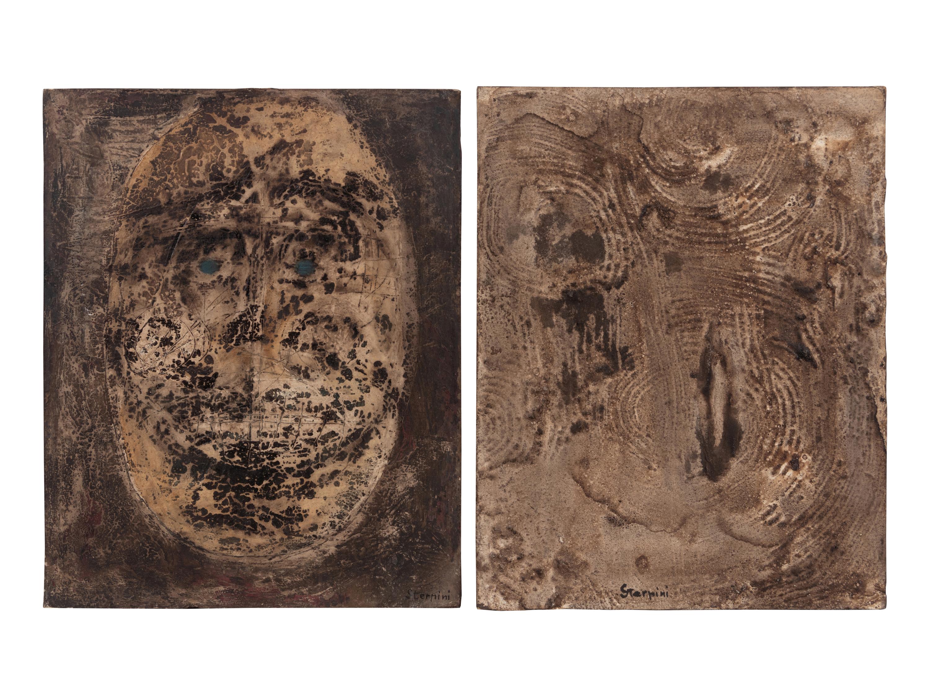 A Group of Four Works ( Als I2 , Als I3 , Testa di Uomo , and Il Bel Poeta) , 1959-60