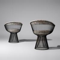 Pair of Lounge Chairs, c. 1975 Knoll International, USA