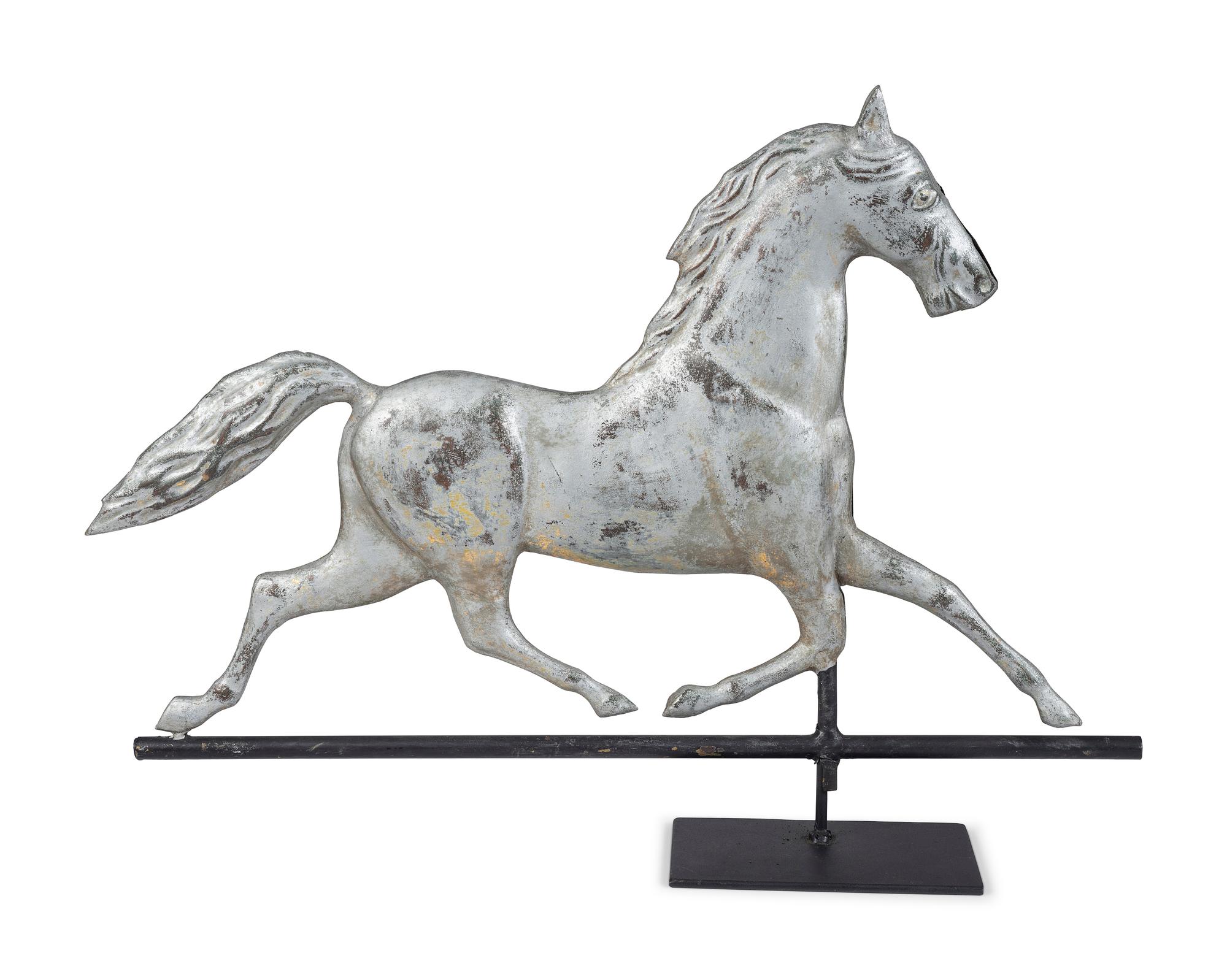 A Copper Horse Weathervane