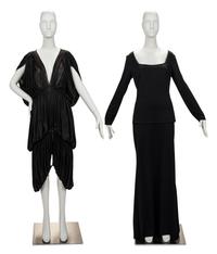 Two Designer Items: One Norma Kamali Jacket, 1978, One Claude Montana Ensemble, 1990s